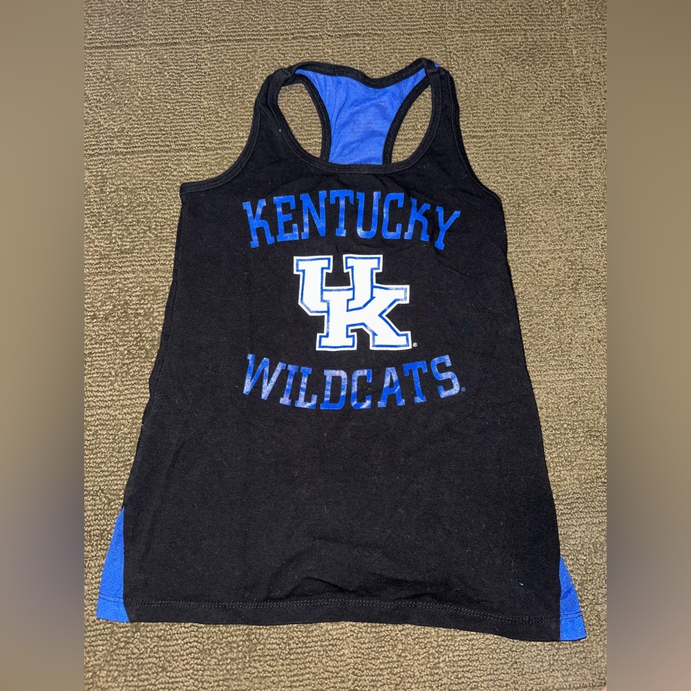 University of Kentucky kids tank top